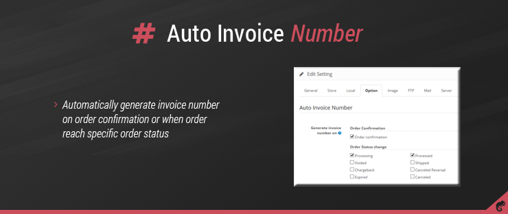 Auto Invoice Number