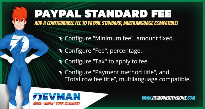 Paypal Fee / Commision Opencart Extension Paypal Fee / Commision Opencart Extension